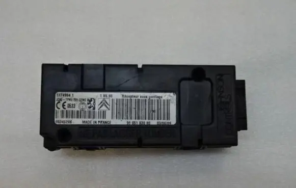 Peugeot 5008 Bluetooth control unit module 9665183080