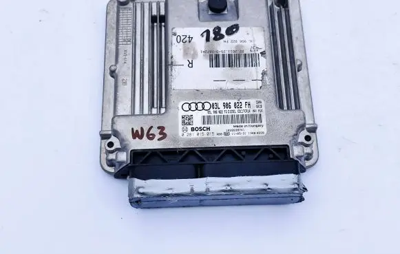Audi A6 S6 C6 4F Engine control unit/module 03L906022FH 03L906022FG 0281015015