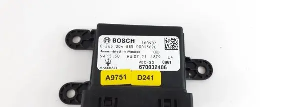 Maserati Levante Parking PDC control unit/module 670032406 0263004885 160907