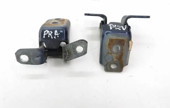 Front door hinge set