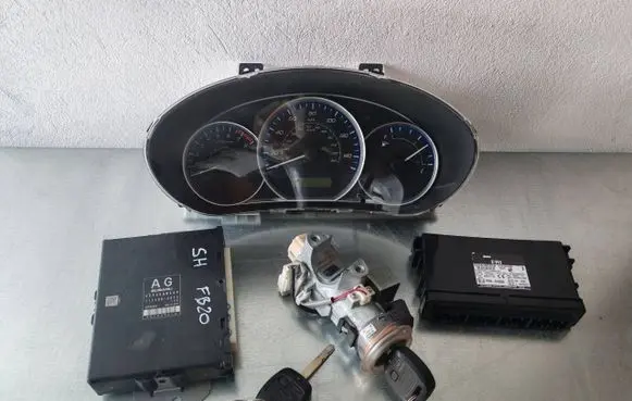 Engine ECU kit and lock set