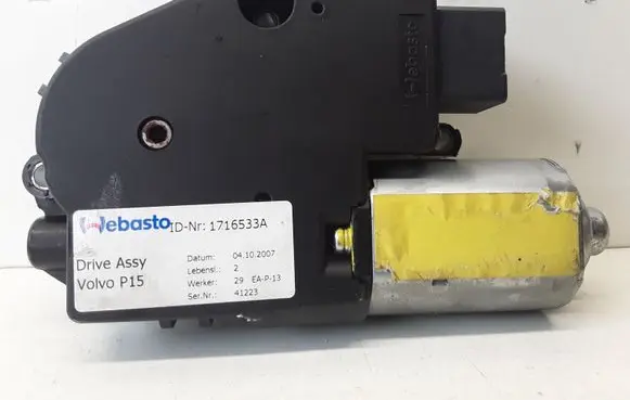 Volvo C70 Sunroof motor/actuator 1716533A 06917033