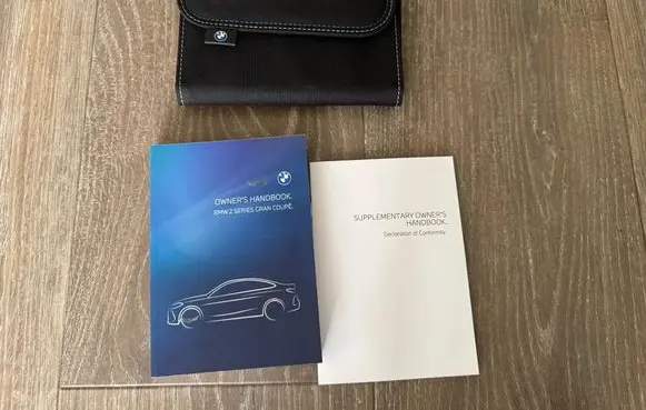 BMW 2 F44 User manual 5A389F6