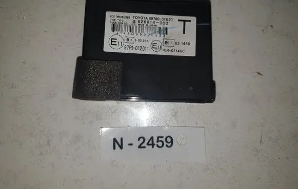 Toyota Verso Immobilizer control unit/module 897800F030
