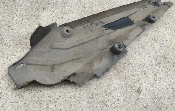Mercedes-Benz GL X166 Rear underbody cover/under tray A1666100308