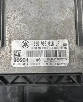 Volkswagen Caddy Engine control unit/module 03G906016LF 03G906016DR 0281014069