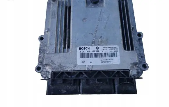 Renault Clio I Engine ECU kit and lock set 0281030899----