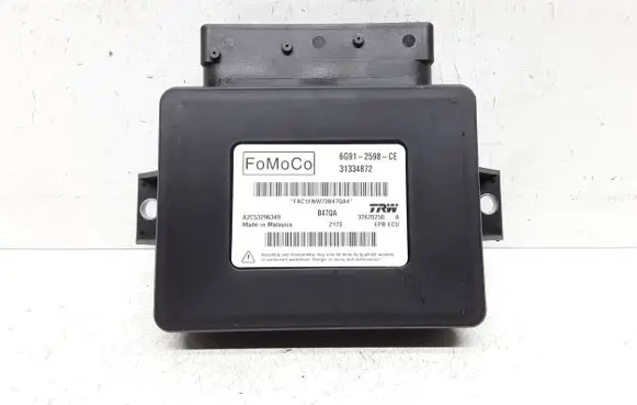 Volvo XC60 Hand brake control module 6G912598CE 31334872