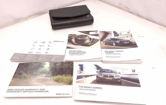 BMW 5 F10 F11 Owners service history hand book 