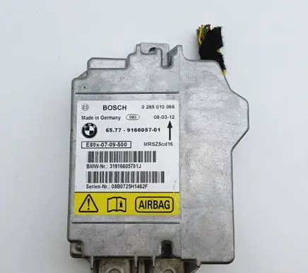 BMW 1 E81 E87 Airbag control unit/module 916605701 0285010066 6577916605701