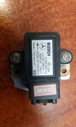 Mercedes-Benz A W168 ESP acceleration yaw rate sensor 0015429018 0015404417 0265005219