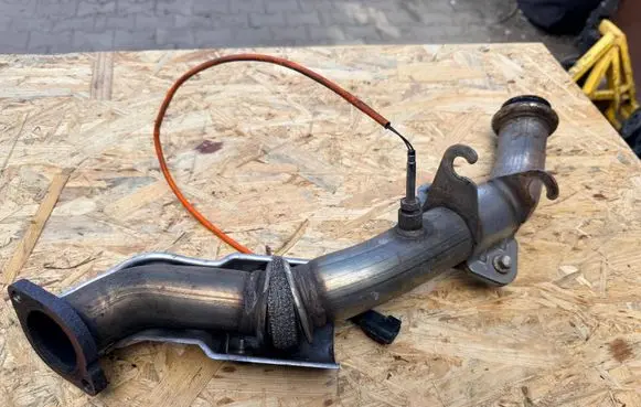 Jaguar XF X250 Exhaust gas pipe 9X235E212AC 9X235K291AA