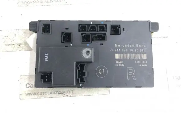 Mercedes-Benz E W211 Door control unit/module A2118701026 2118701026