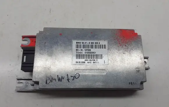 BMW 7 E65 E66 Voice control module 69608059 844169608059 01000235C1