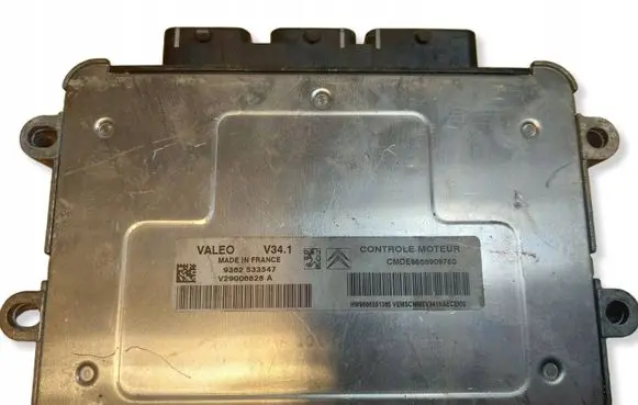 Peugeot 207 Engine control unit/module ECU 9666909780 9666591380 V29006828A