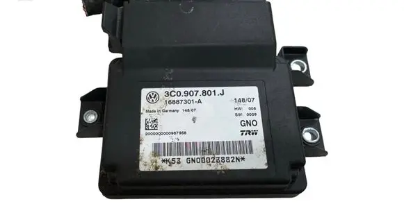Volkswagen PASSAT B6 Hand brake control module 3C0907801J 16887301A