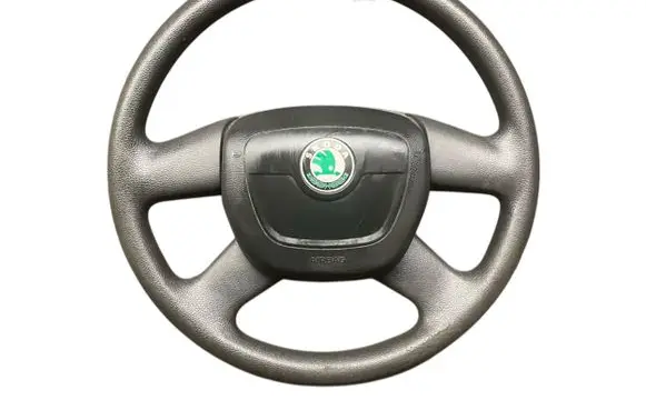 Skoda Fabia Mk2 (5J) Steering wheel 5J0880201 3T0419091
