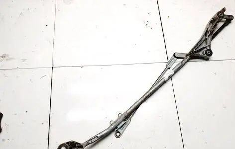 Front wiper linkage and motor