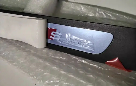 Audi A6 S6 C7 4G Front sill trim cover 4G0853373B9B9 4G0853373B 4G0853373