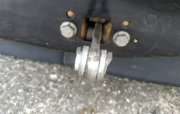 Renault Espace - Grand espace IV Rear door check strap stopper