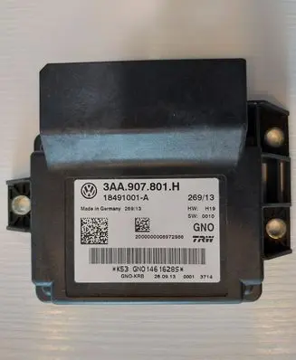 Volkswagen PASSAT B7 Hand brake control module 3AA907801H