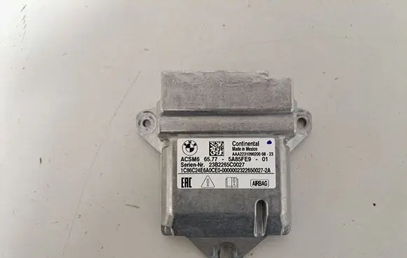 BMW X5 G05 Airbag control unit/module 5A85FE9 5B314A0
