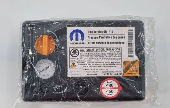 Dodge Charger Tire air pump compressor 68658554AA 68320204AB