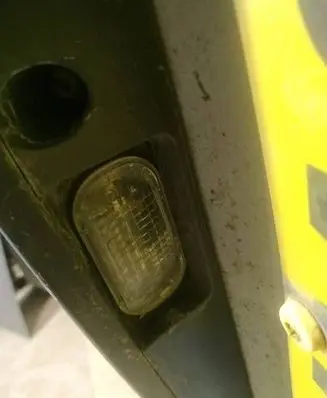 Mercedes-Benz A W169 Number plate light