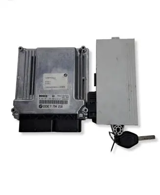 BMW 5 E60 E61 Engine ECU kit and lock set 7794218 61356943851
