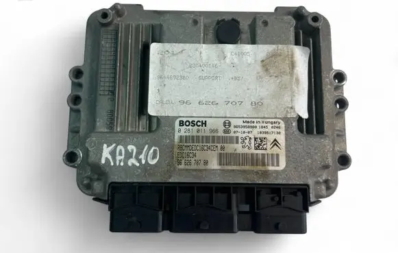 Citroen C4 I Engine control unit/module ECU 9662670780 0281011966