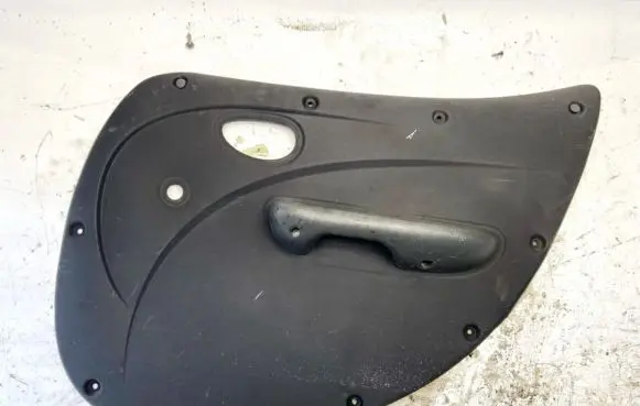 Front door card panel trim