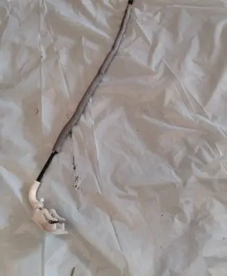 BMW 5 E60 E61 Front door cable line 7034467