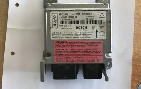 Ford Focus C-MAX Airbag control unit/module 3M5T14B056BG 0285001452