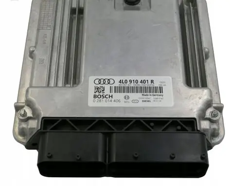 Audi Q7 4L Engine control unit/module 0281014406