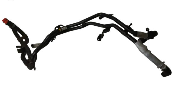 Volkswagen Touareg II Engine coolant pipe/hose 7P6121155D 7P6121109G DW091