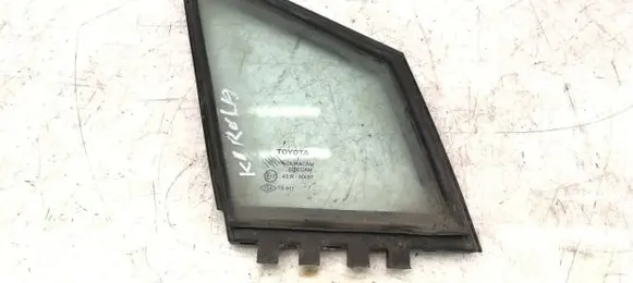 Toyota Corolla Verso AR10 Front door vent window glass four-door 43R00097 TS917