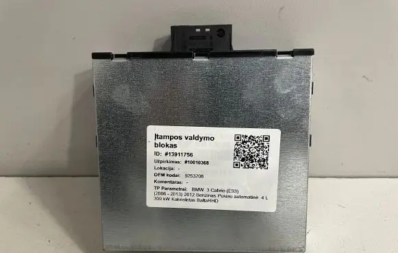 BMW M3 e92 Voltage converter/converter module 9253208