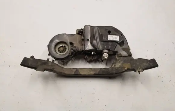 Interior heater climate box assembly