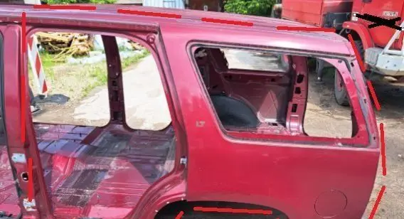 Rear quarter panel