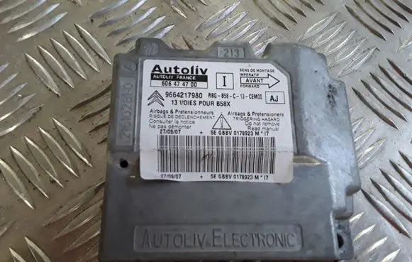 Citroen C4 Grand Picasso Airbag control unit/module 606474700 9664217980 216102810