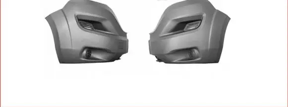 Fiat Ducato Front bumper corner part panel trim 