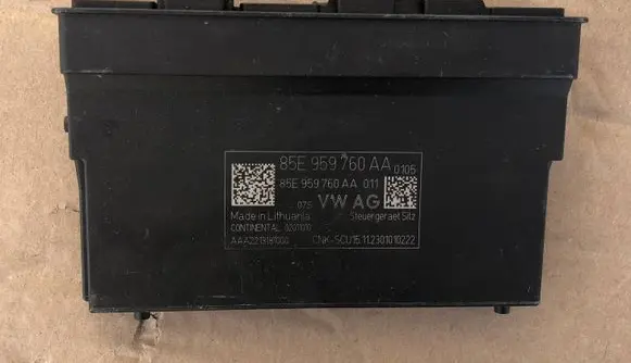 Audi A6 etron 85E Seat control module 85E959760AA