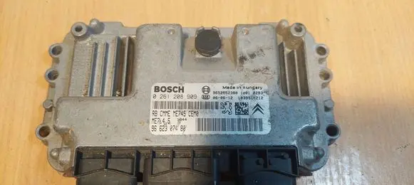 Peugeot 307 Engine control unit/module ECU 0261208909 9662307480 9652552380