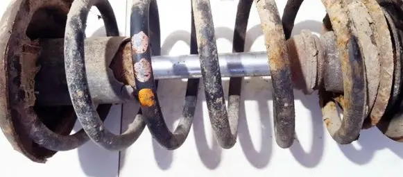 Front coil spring
