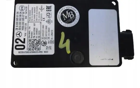 Mercedes-Benz GLE (W166 - C292) Distronic sensor radar A0009058104 A0009056700