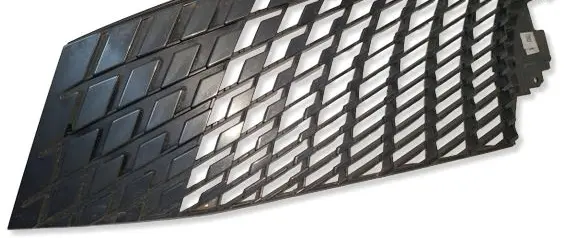 Peugeot 3008 III Front bumper upper radiator grill 9847595180