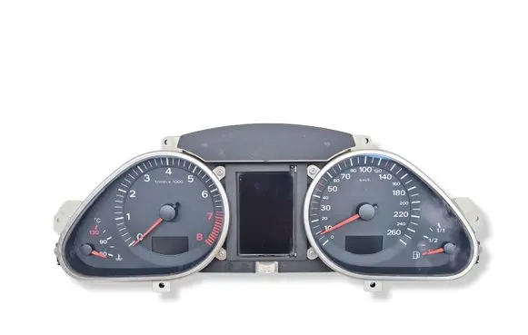 Audi A6 S6 C6 4F Speedometer (instrument cluster) 4F0910900A
