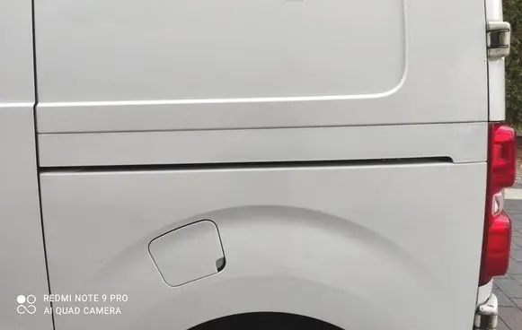Peugeot Expert Sliding door trim (molding) 9808384380