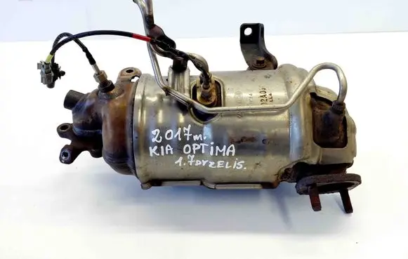KIA Optima Catalyst/FAP/DPF particulate filter U014 C02A060