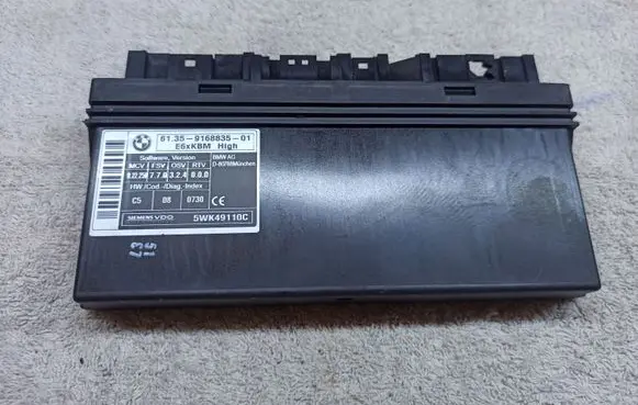 BMW 5 E60 E61 Comfort/convenience module 6135916883501